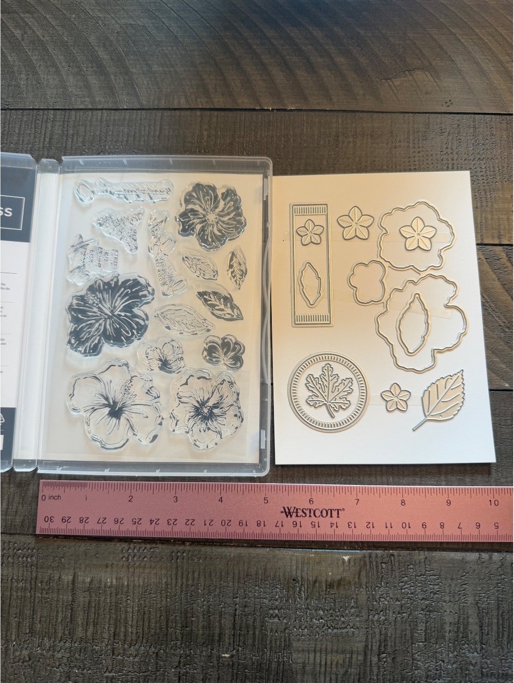 Stampin’ Up Parcels & Petals stamp set and Perfect Parcel Dies die cut set